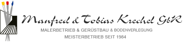 Malerbetrieb, Gerüstbau, Bodenverlegung